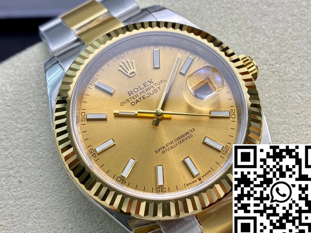 EW Datejust M126333-0009 Yellow Gold Rolex Factory 0405